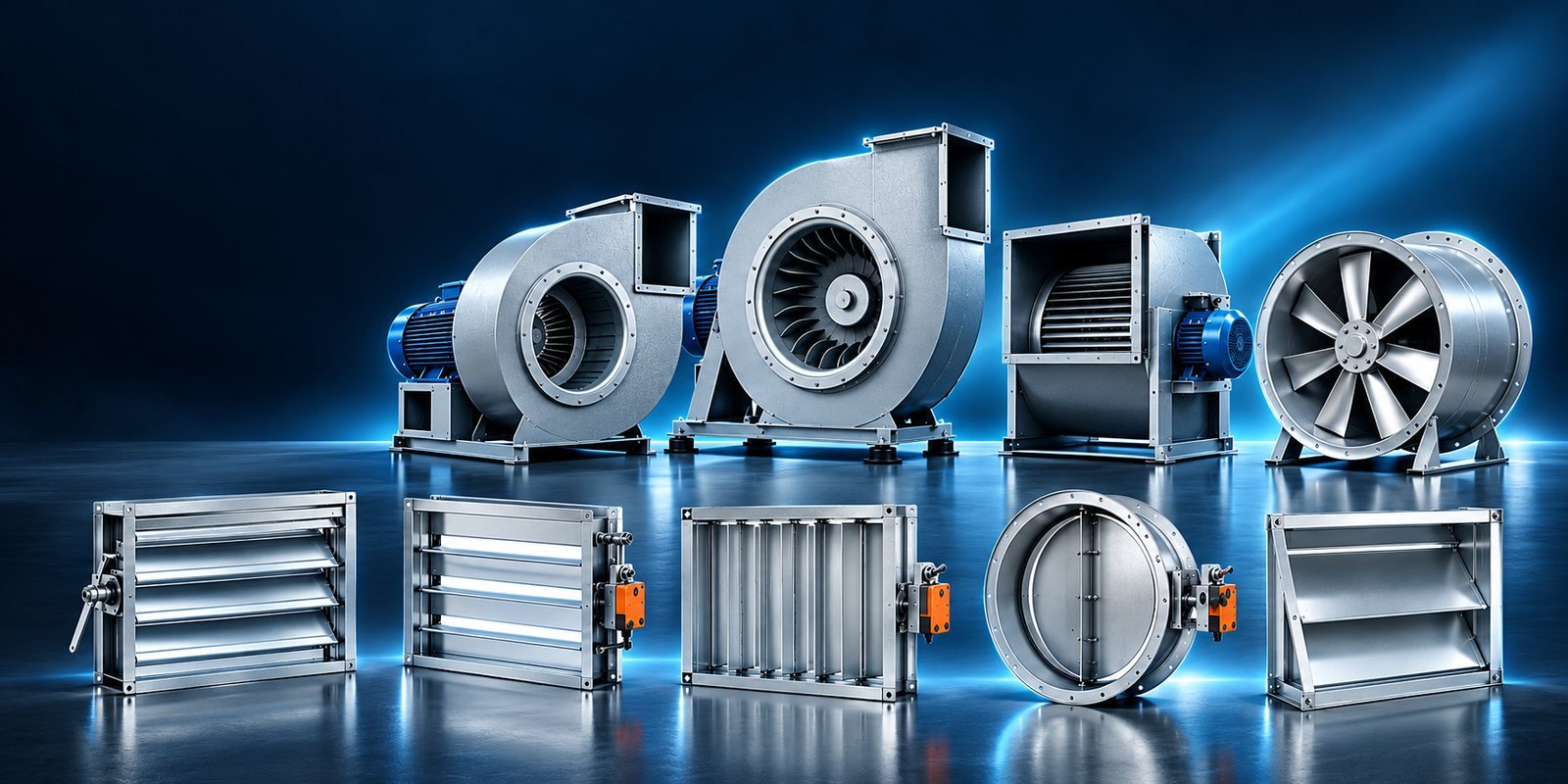 Blowers and dampers